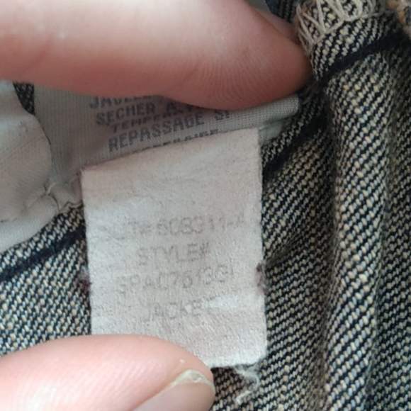 Robins Jean Chapa embroidered jeans Jacket - Picture 8 of 9